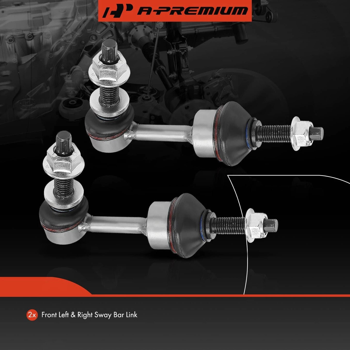 2X Front Sway Bar Link for Chevy Tahoe GMC Yukon Cadillac (2021–2023)