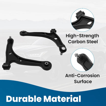 10x Front Lower Control Arms Ball Joint Tie Rods Kit for Honda Pilot MDX (2006–2008)