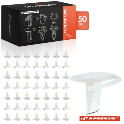 50Pcs Nylon Door & Quarter Panel Moulding Fasteners for GM