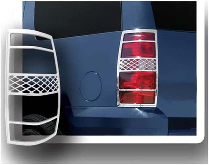 2pc. Luxury FX Chrome Taillight Bezels for 2007-2012 GMC Yukon