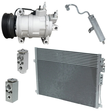 AC Compressor Kit with Condenser for Jeep Commander 5.7L (2006–2010)