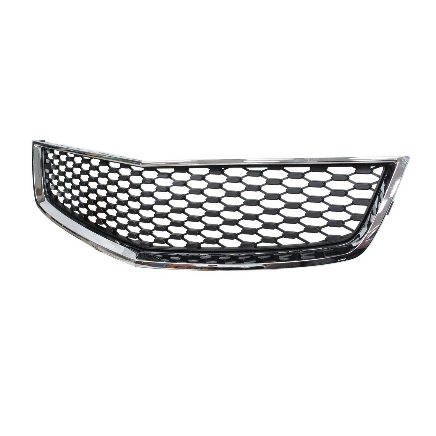 Front Lower Grille Replacement Black Chrome Plastic for 2010–2015 Equinox