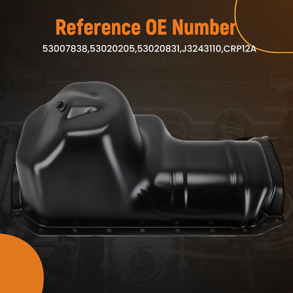 Engine Oil Pan for Jeep Comanche Cherokee 2.5L (1987–1995)