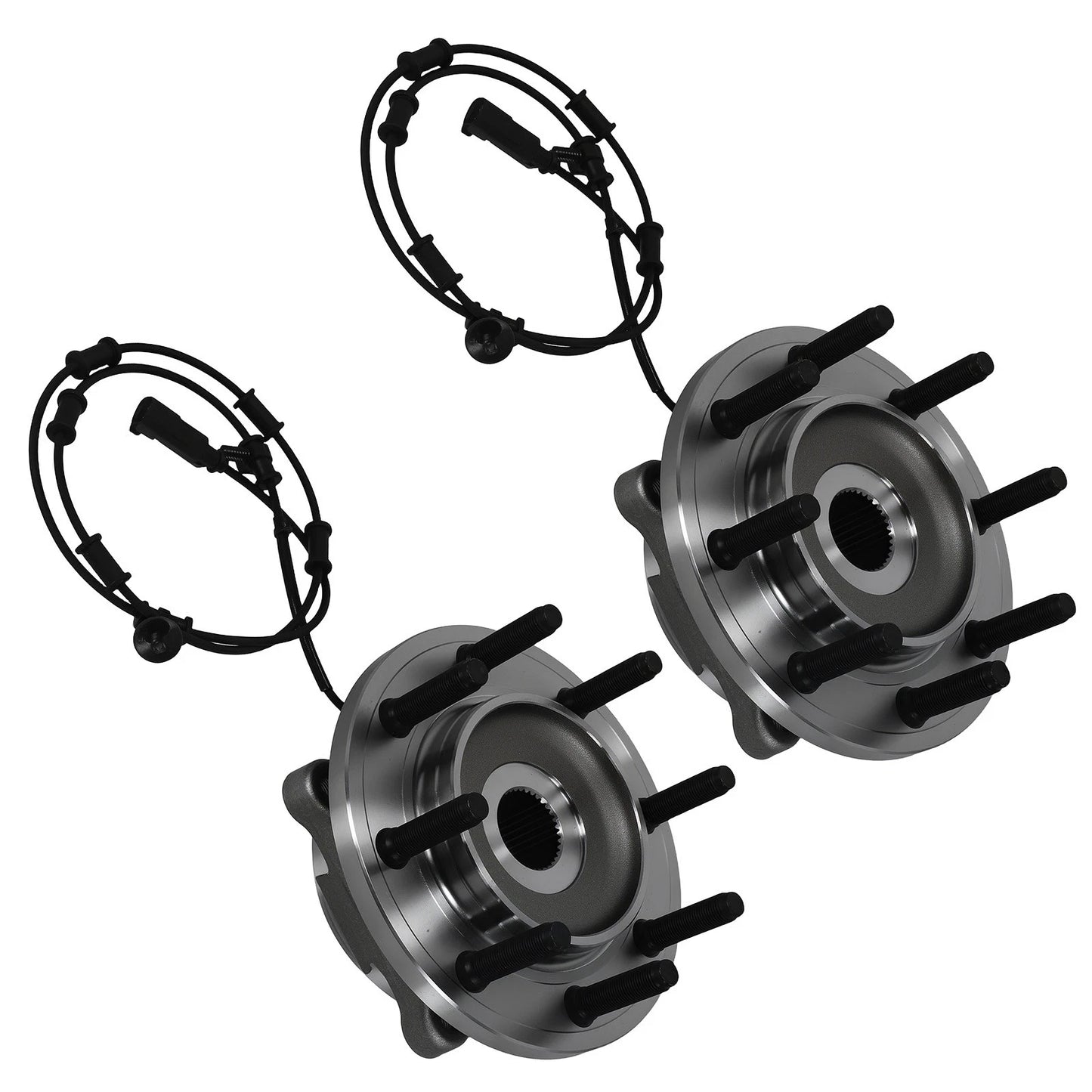 Front Wheel Bearing Assembly for Ram 2500/3500 (2011–2011) 4WD ABS Sensor