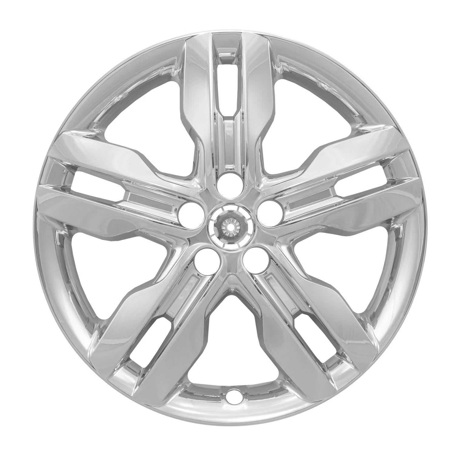 Single 20" Chrome Clad Wheel Skins Rim Covers Hub Caps For 2011-2014 Ford Edge