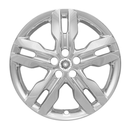 Single 20" Chrome Clad Wheel Skins Rim Covers Hub Caps For 2011-2014 Ford Edge