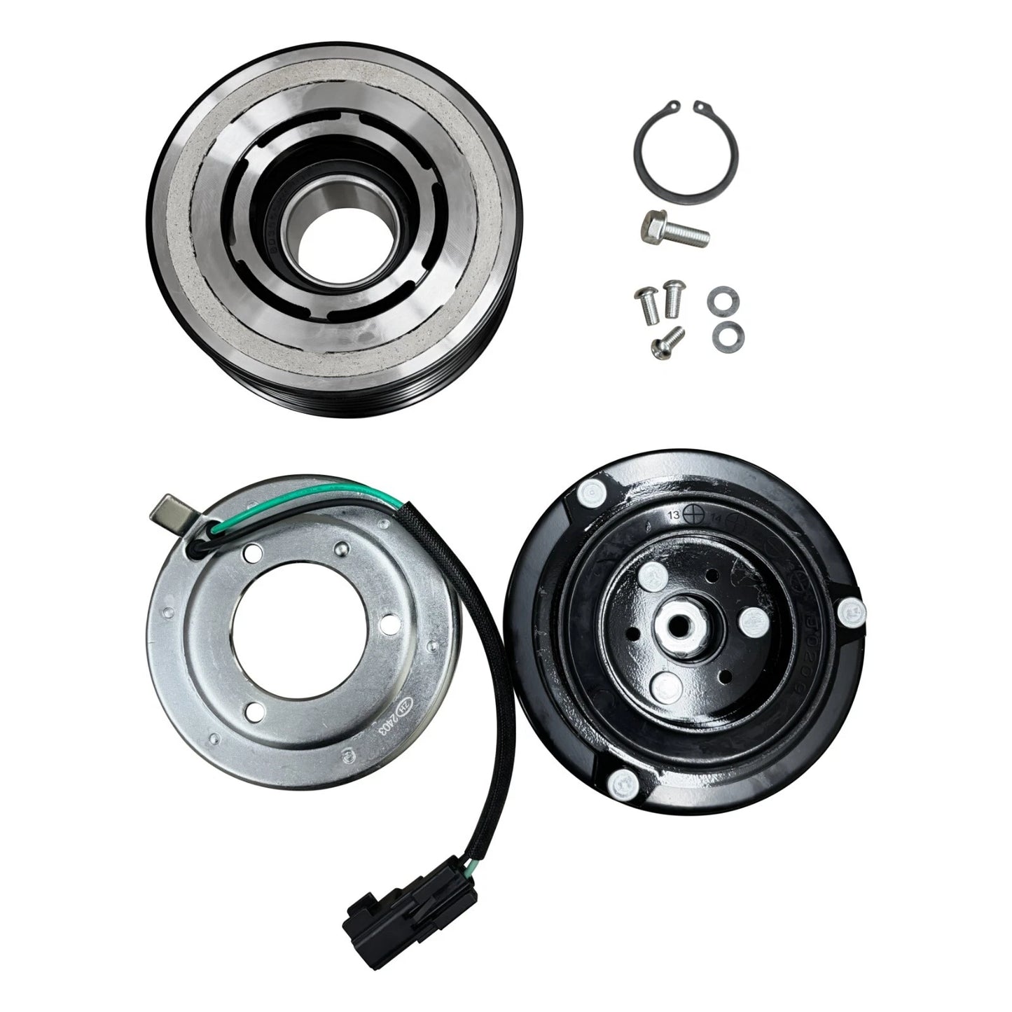 AC Compressor Clutch Replacement for Ford Focus 2.0L (2008–2011)