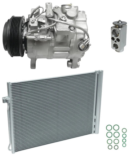 AC Compressor Kit With Condenser for BMW X5 3.0L Diesel (2016–2018)