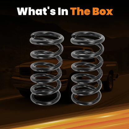 2" Front Drop Lowering Springs for Dodge Ram 1500 (1994–2001 2WD)