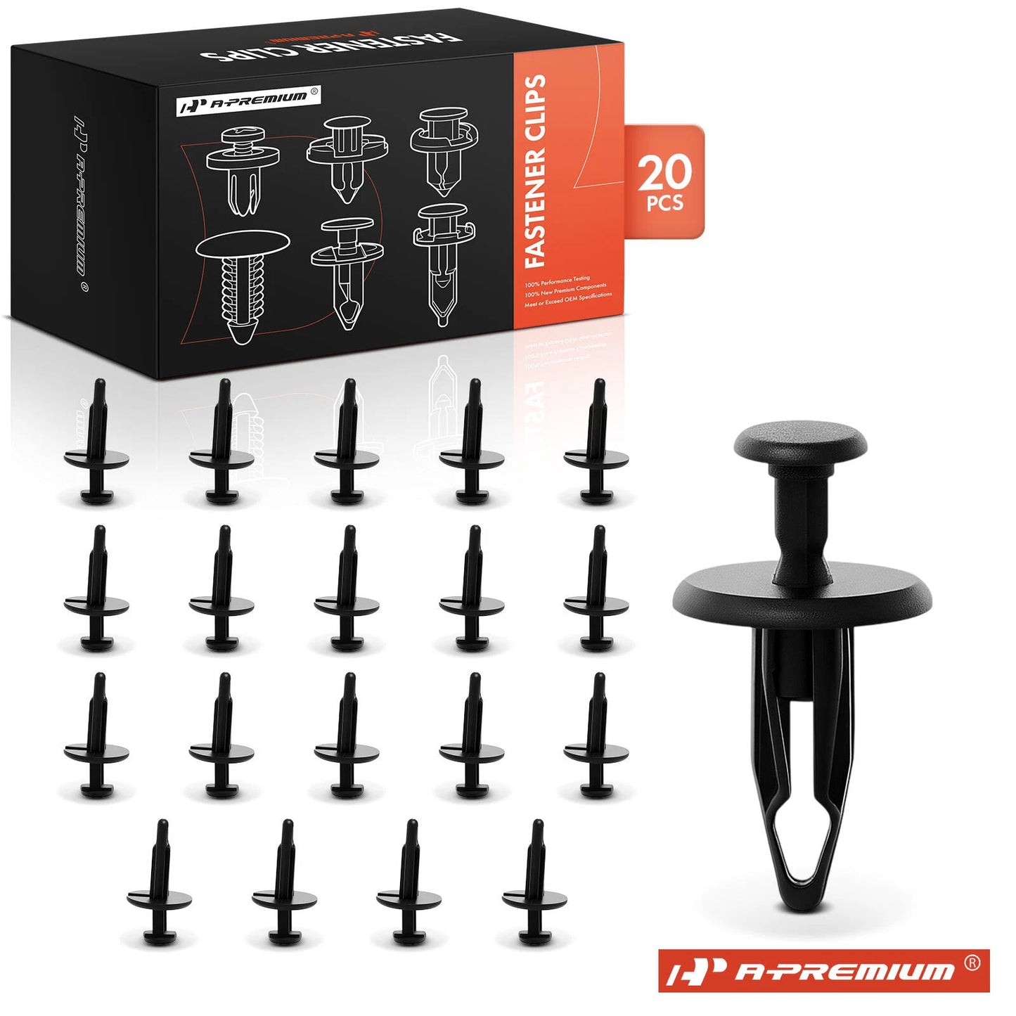20x Fender Molding Retainer Clips for Dodge Ford Chevy