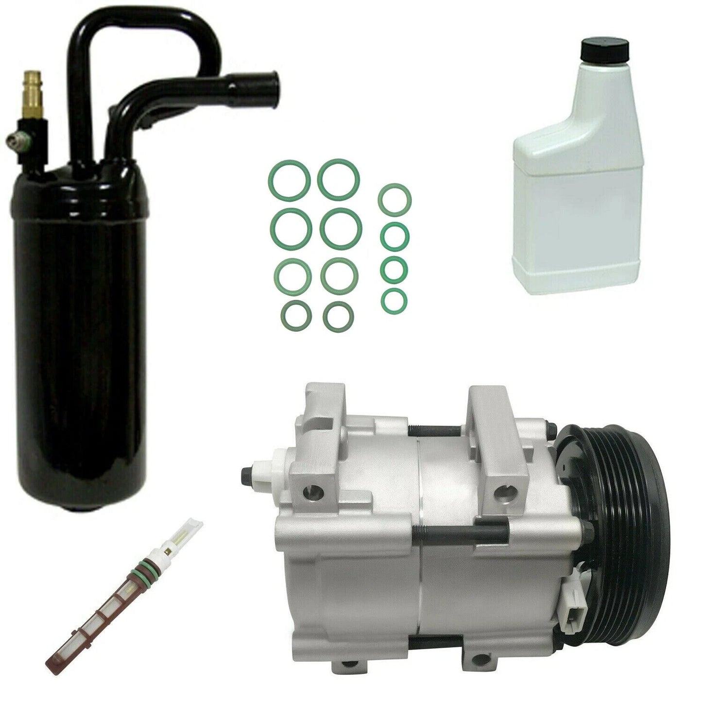 AC Compressor Kit Replacement for Toyota Hiace AG14 (2000–2004)