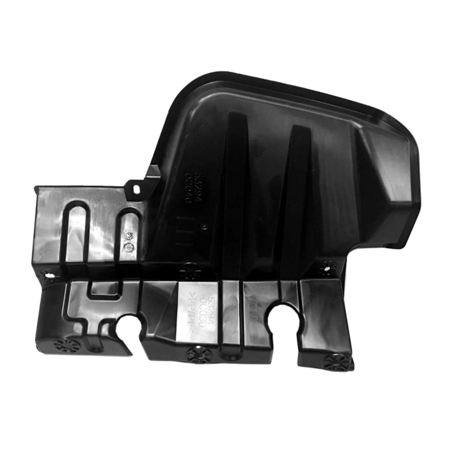 Replacement Polypropylene Driver Side Grille Air Deflector-See Compatible Chart