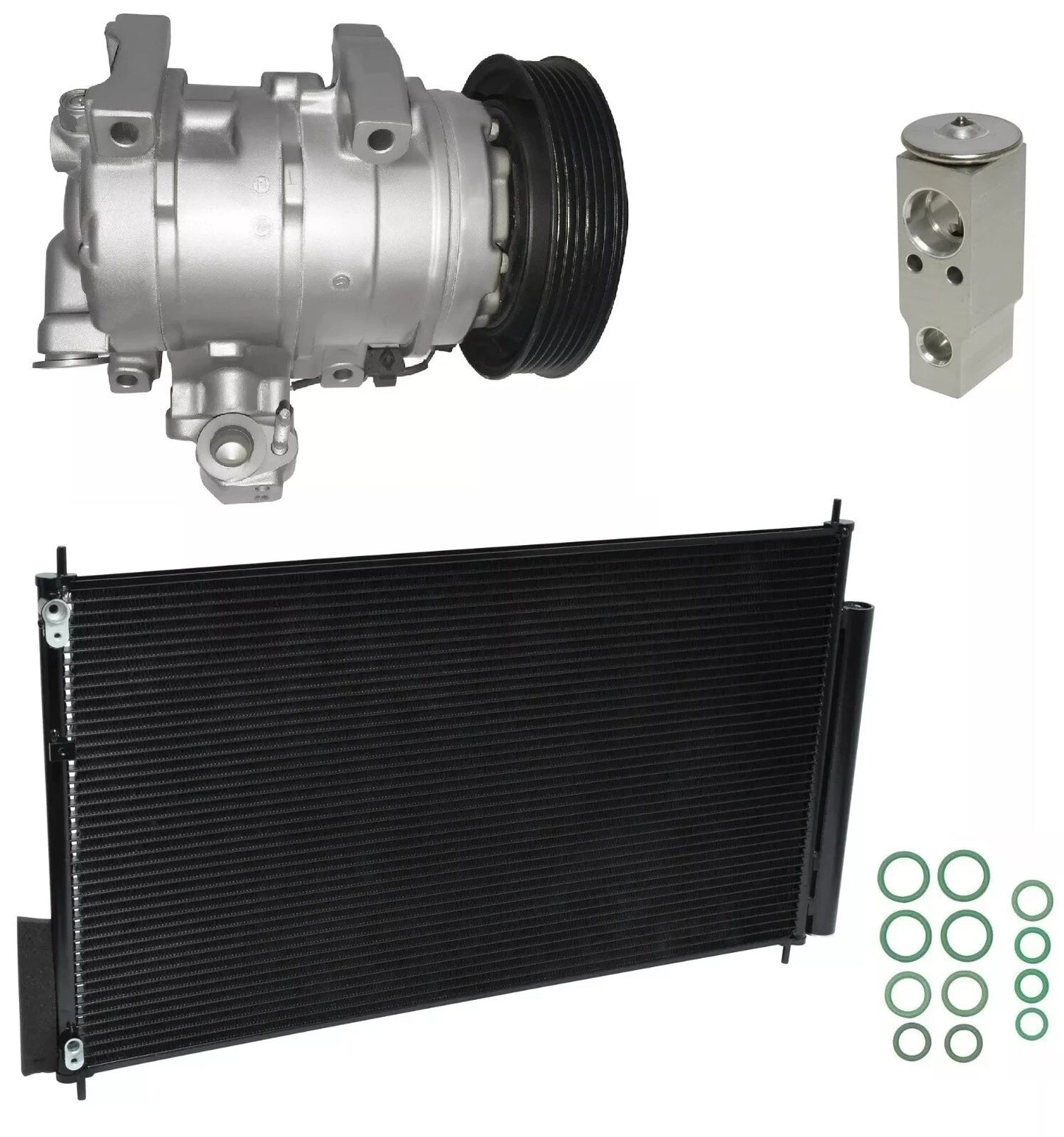 AC Compressor Kit With Condenser for Honda Odyssey 3.5L (2010–2010)