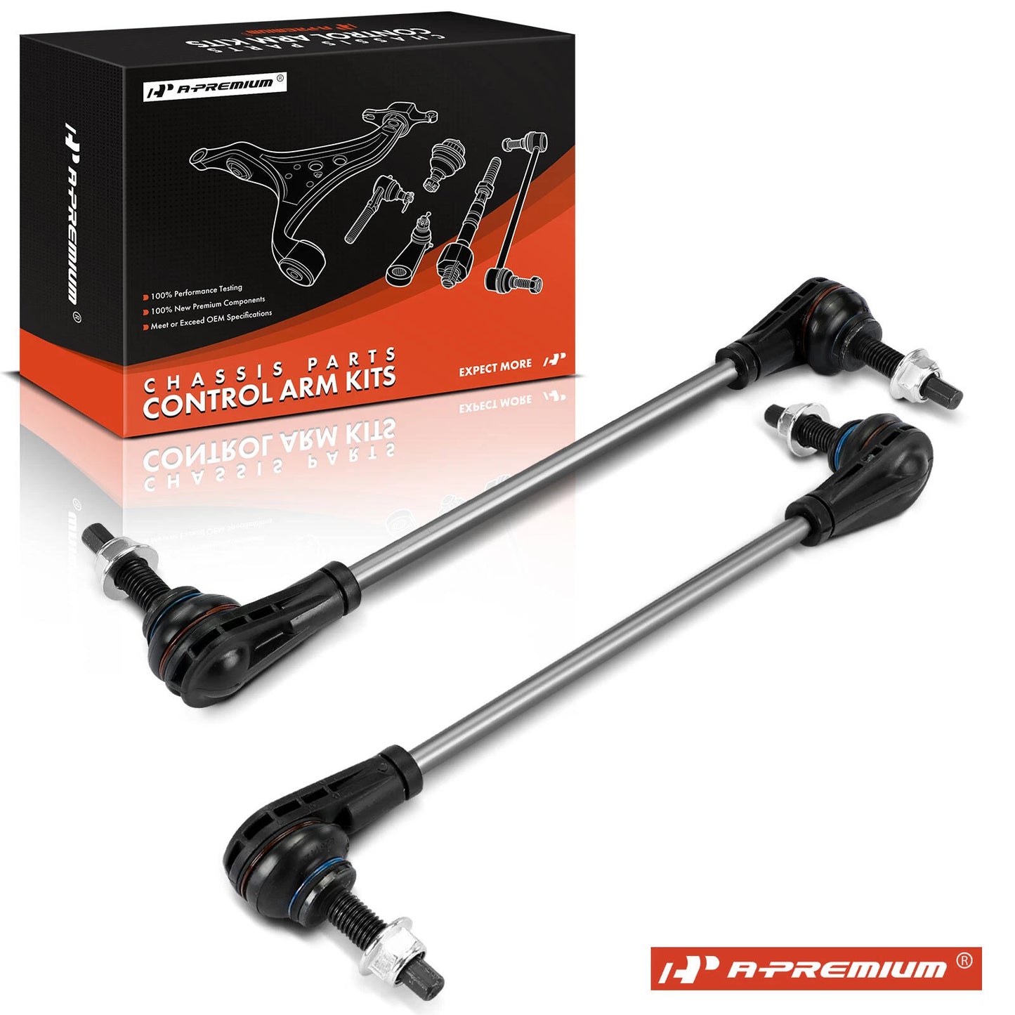 2X Stabilizer Bar Links for Chevy Cruze Volt (2016–2019)