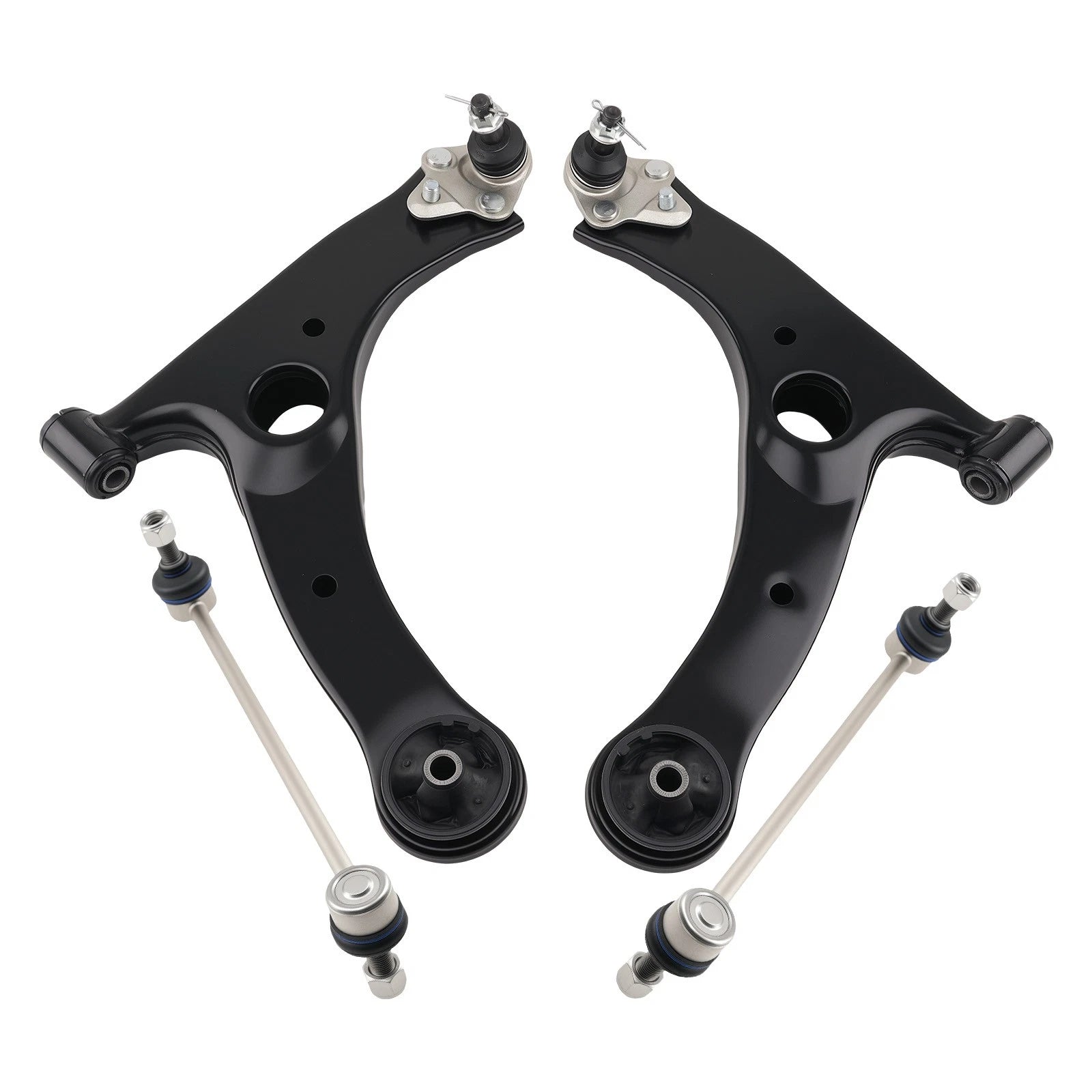 6x Control Arm w/Ball Joint and Sway Bar Link for Toyota Corolla (2003–2008)