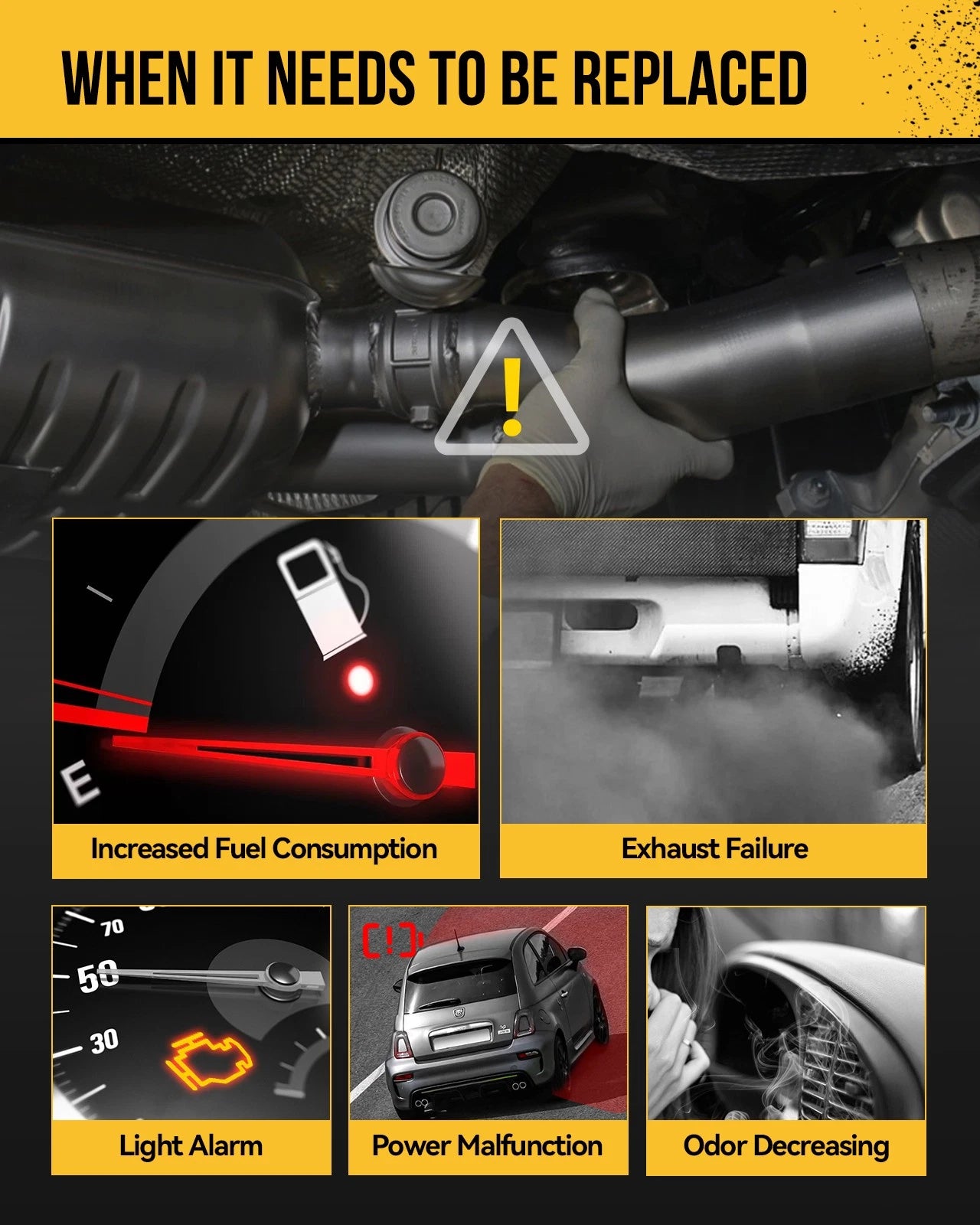 Front Left Catalytic Converter for Chevrolet Traverse (2018–2023)