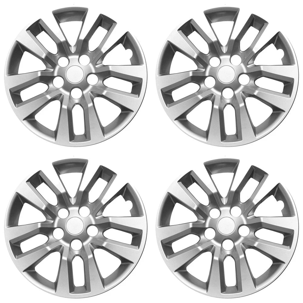 16" 10 Spoke Silver Wheel Cover Hubcaps for 2013-2018 Nissan Altima