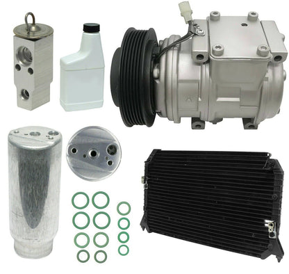 AC Compressor Kit with Condenser for Mercedes A000 (2005–2015)
