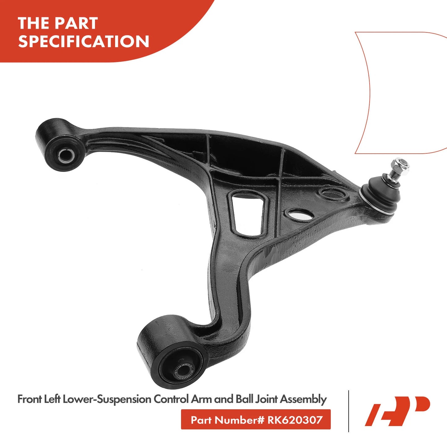 2X Front Lower Control Arm & Ball Joint for Chevy Tracker (1999–2004)