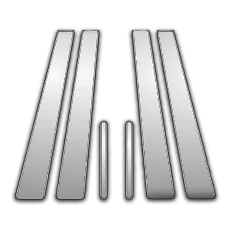 6Pc Chrome Pillar Post Covers for 05-12 Toyota Avalon - P6610