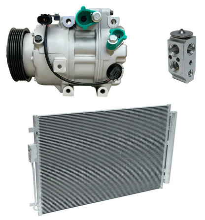 AC Compressor Kit With Condenser for Kia Sedona 3.3L (2016–2020)