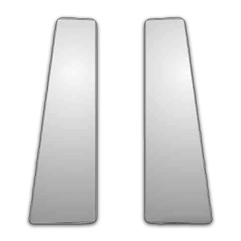 2Pc Chrome Pillar Posts for 11-19 Toyota Yaris 3Dr Liftback - P6625