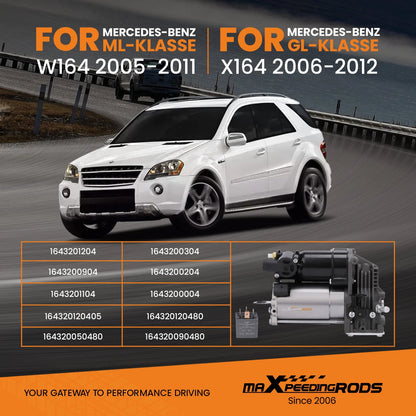 Airmatic Air Suspension Compressor Relay for Mercedes GL & ML (2006–2012)