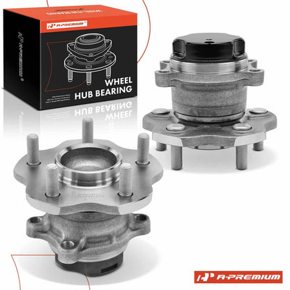 2X Rear Wheel Hub & Bearing Assembly for Chevrolet City Express (2015–2018)