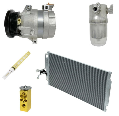 AC Compressor Kit With Condenser for Pontiac Montana 3.4L (2000–2005)