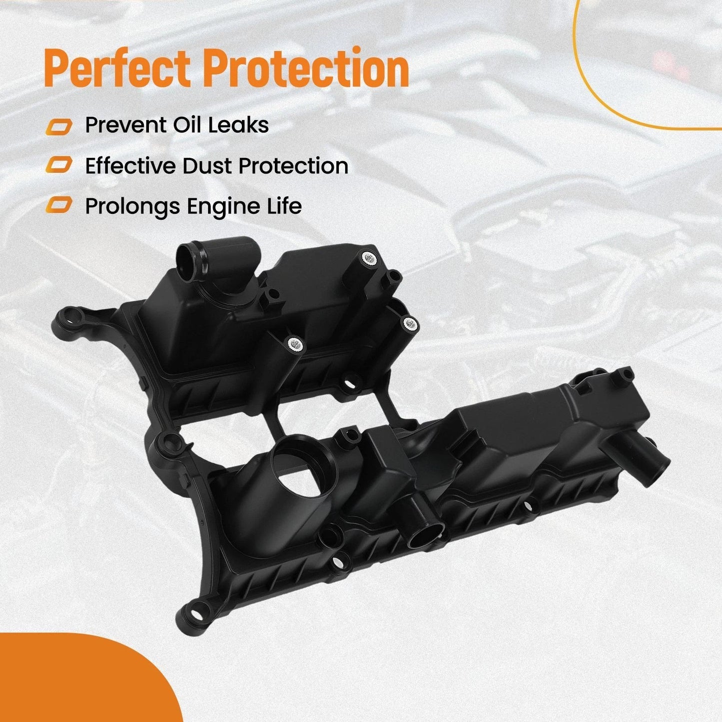 Engine Valve Cover Kit with Bolts for 2017–2019 Ford Escape 1.5L DOHC DS7G6K271DF