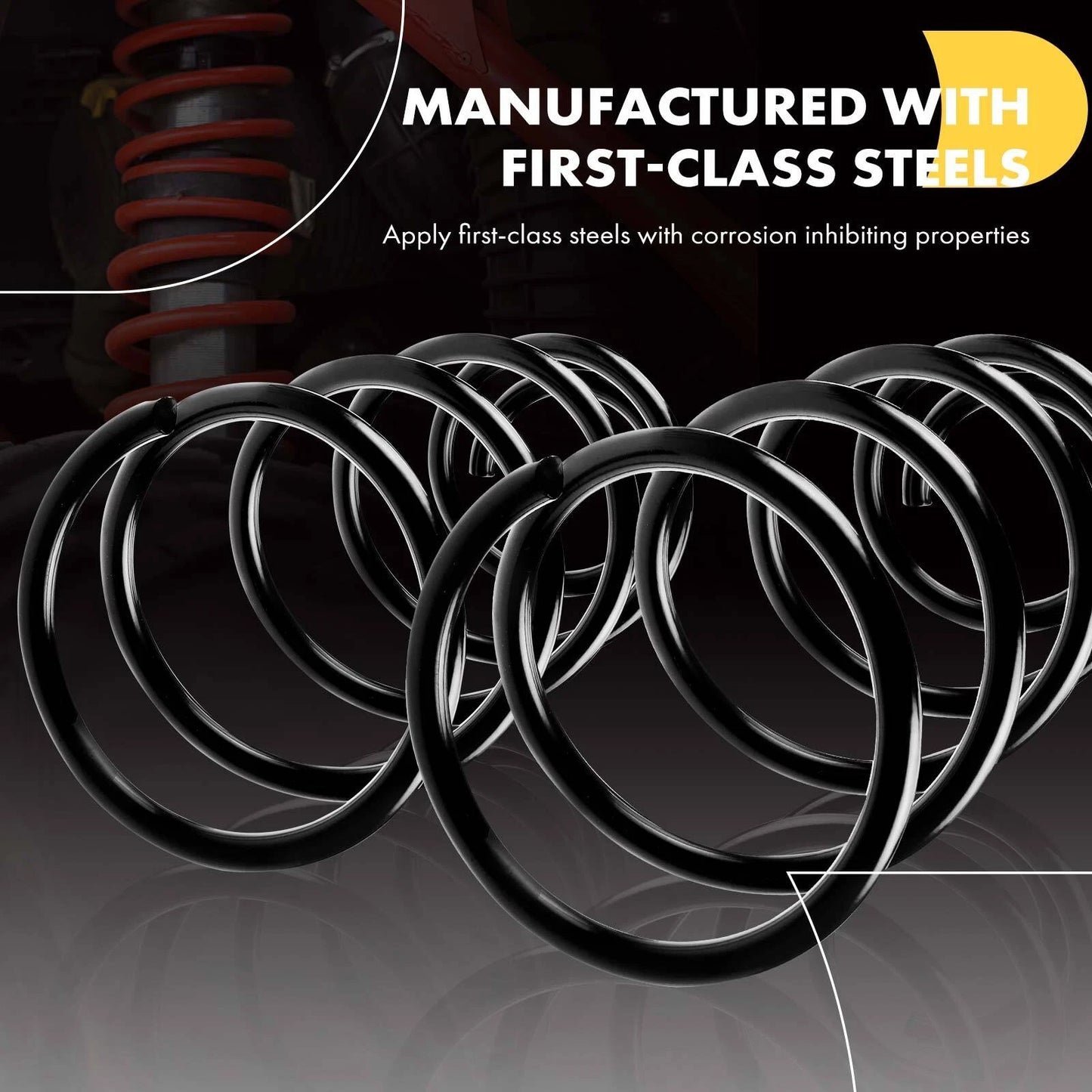2X Front Coil Springs for Buick Terraza (2005–2007)