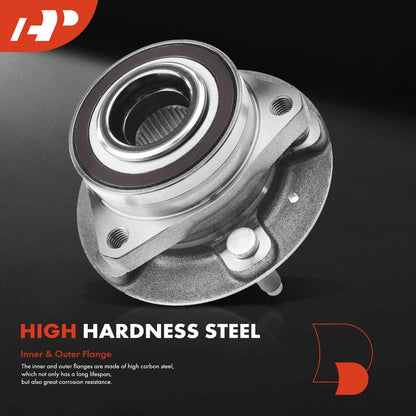 2X Wheel Hub & Bearing Assembly for Chevy Malibu (2013–2016)