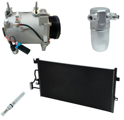 AC Compressor Kit With Condenser for Cadillac Seville 4.6L (2001–2004)