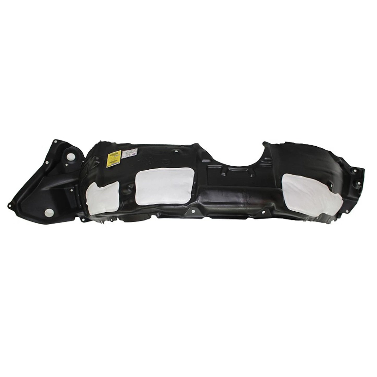 Replacement HDPE Plastic Driver Side Front Fender Liner w/Insulation Foam