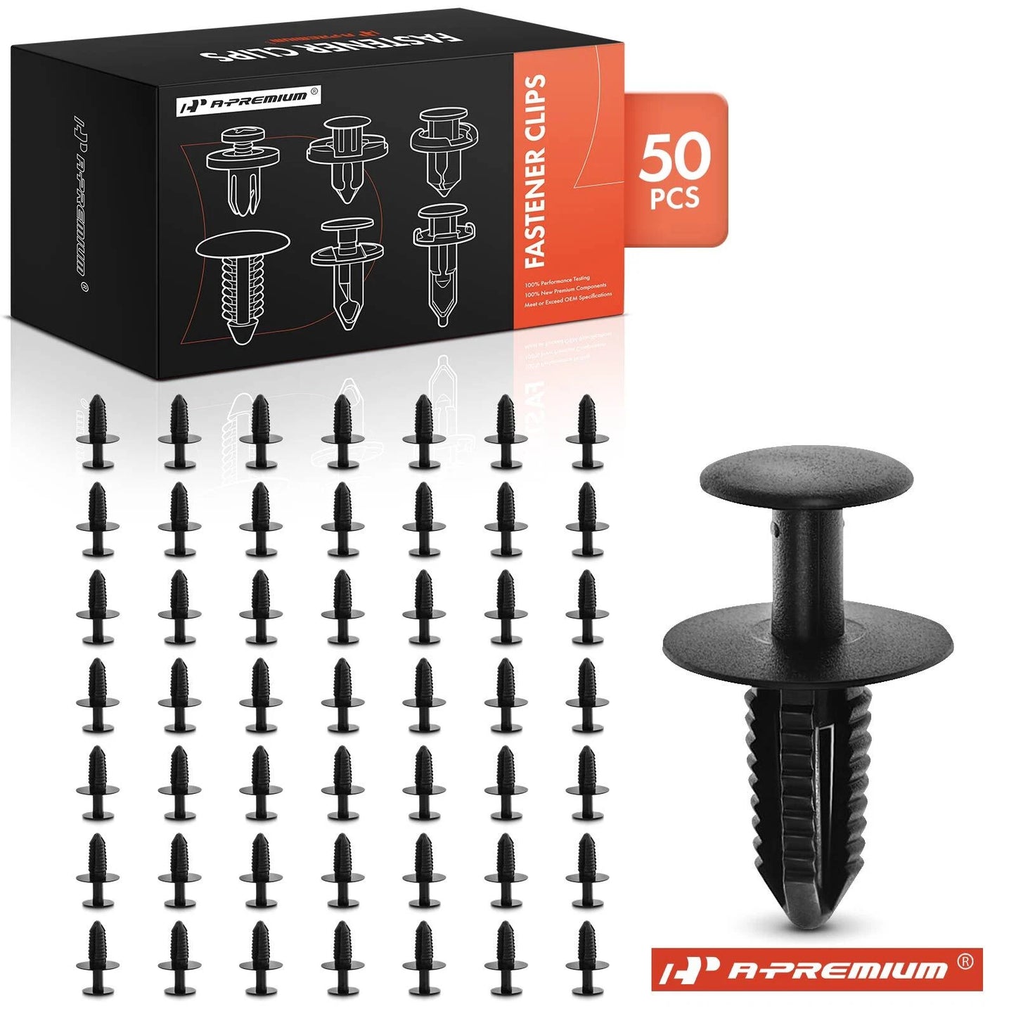 50Pcs Nylon Trim Clips for Mercedes