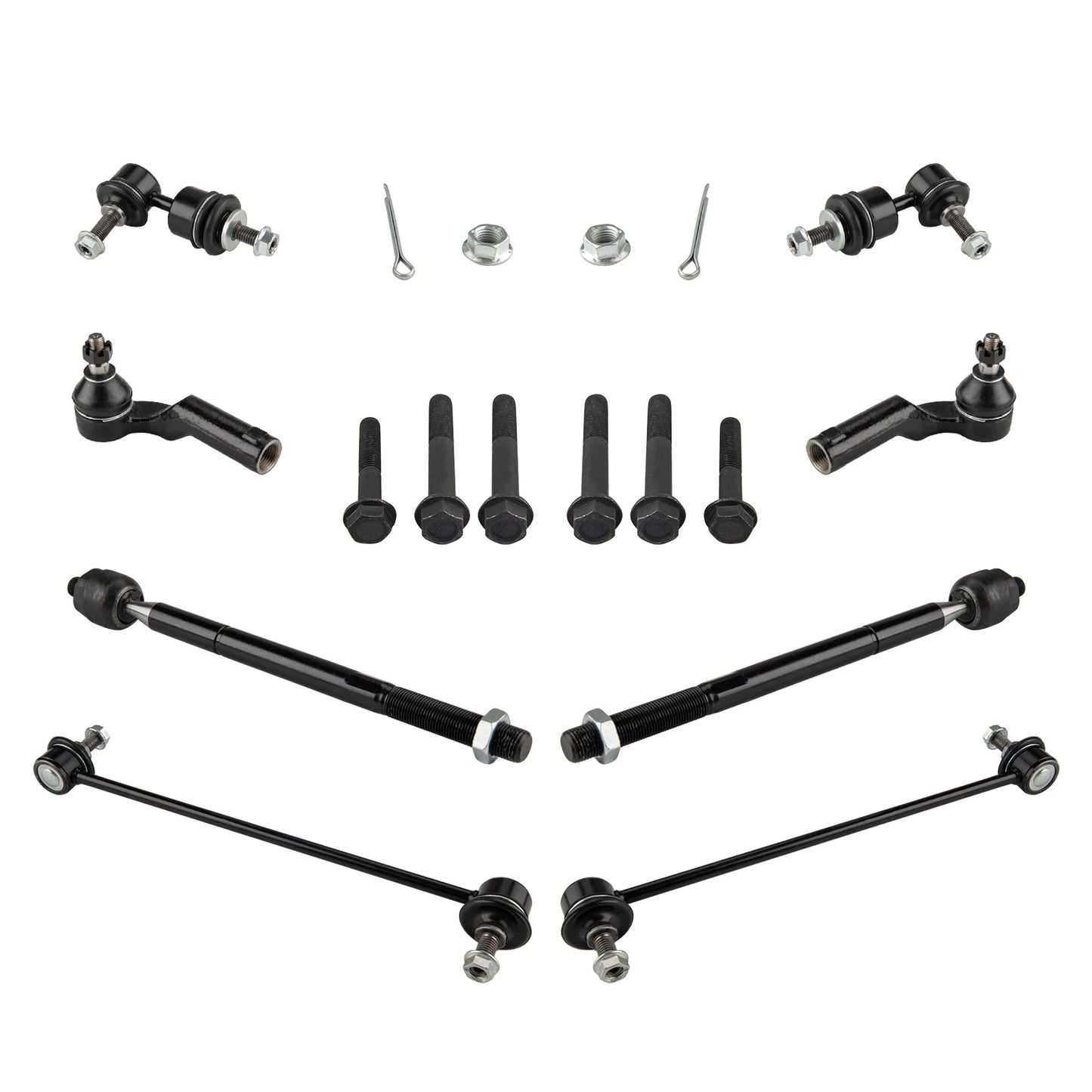 Front Lower Control Arms with Ball Joints for Mazda 3 (2004–2009)