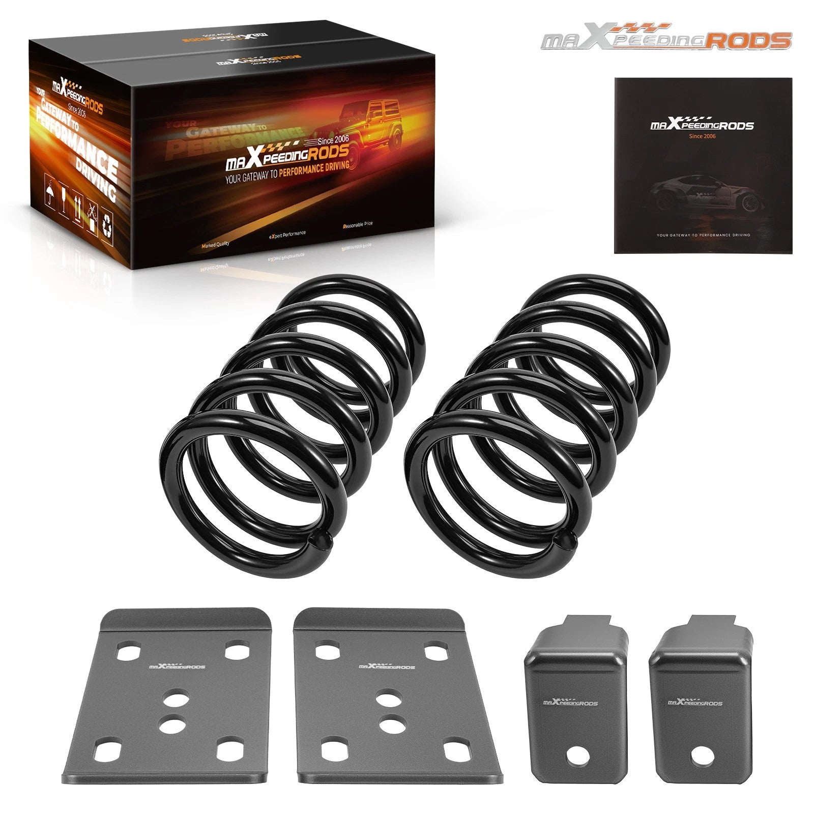 Complete Lowering Kit 3" Front 6" Rear for Dodge Ram 1500 (2002–2008)