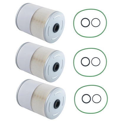 3 Pcs Fuel Filter for Detroit Diesel DD13 DD15 DD16 (2010–2016)