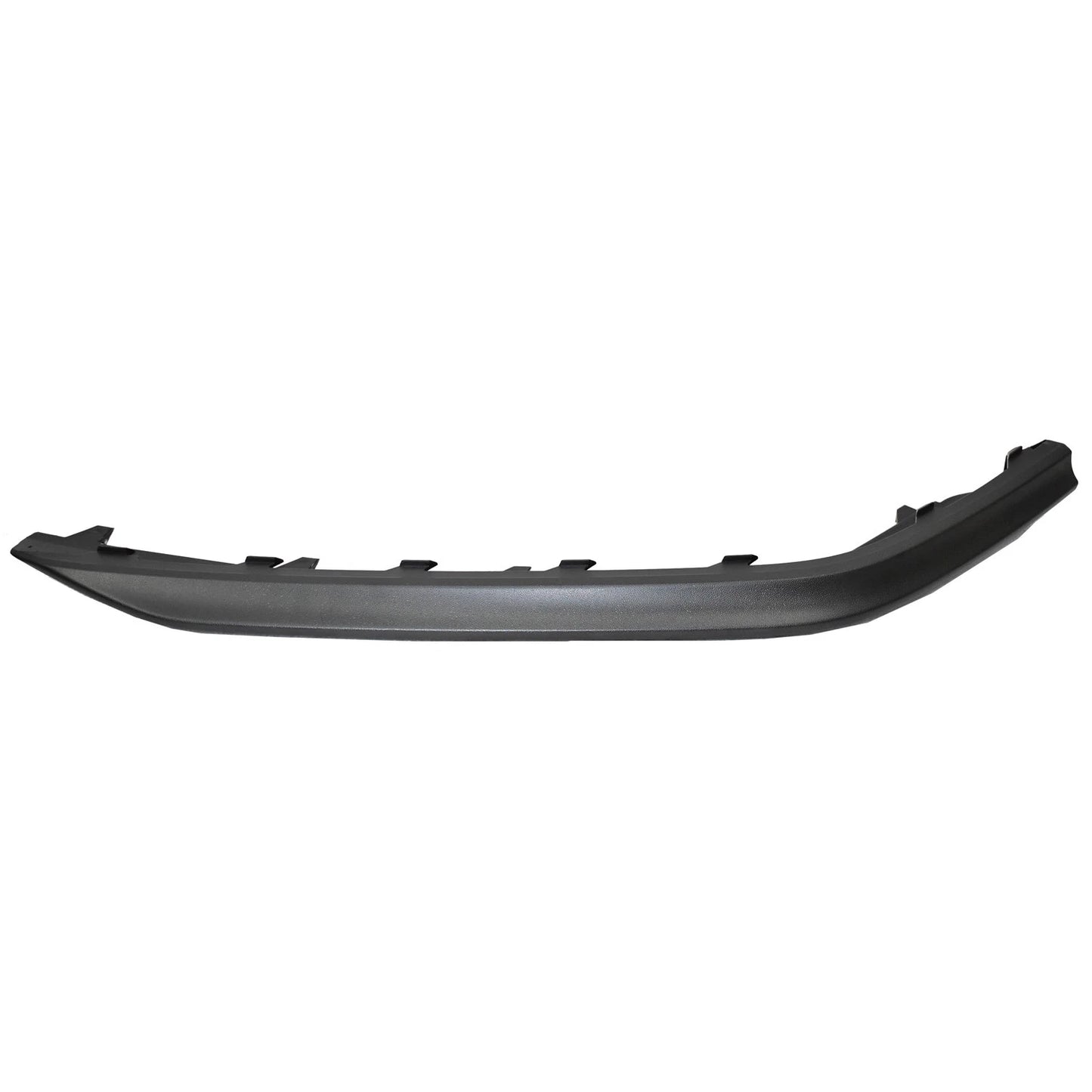 Replacement Black Textured Polypropylene Front Driver Lower Bumper Cover Molding