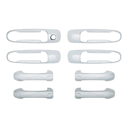 Chrome Door Handle Covers(4 Door) for 2002-2007 Jeep Liberty - 14106K