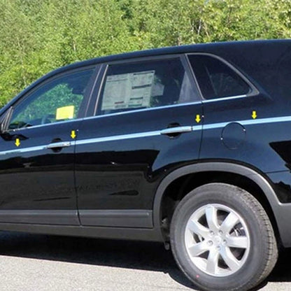 Chrome 1 Upper Arrow Accent Trim 12pc Luxury FX for Kia Sorento (2011–2015)