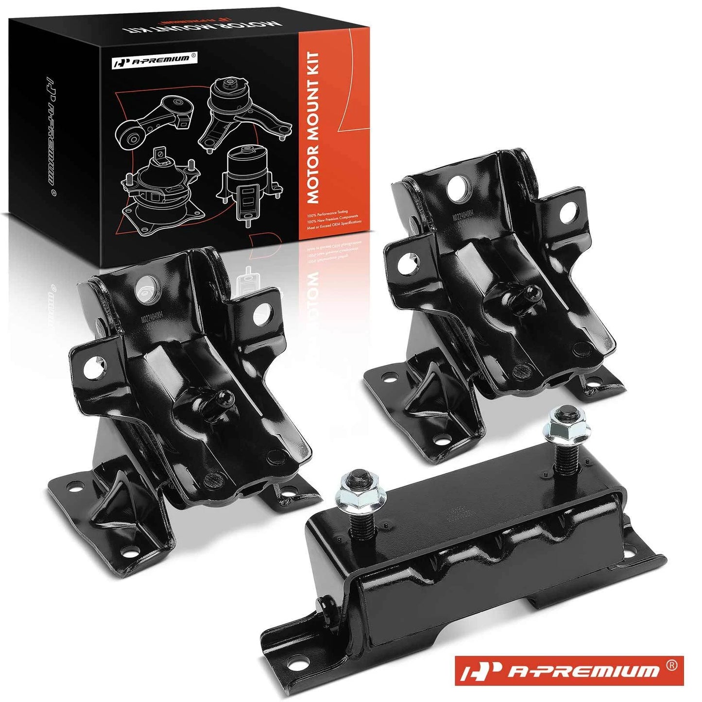3X Engine Motor & Transmission Mount for Chevrolet Silverado 2500 HD (2011–2016)