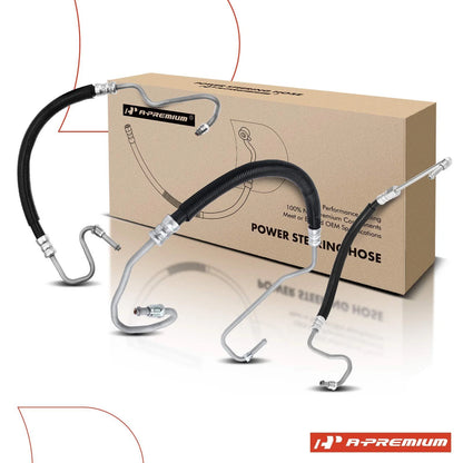 3X Power Steering Pressure Line Hose Assembly for Chevy Silverado 2500 (2001–2007)