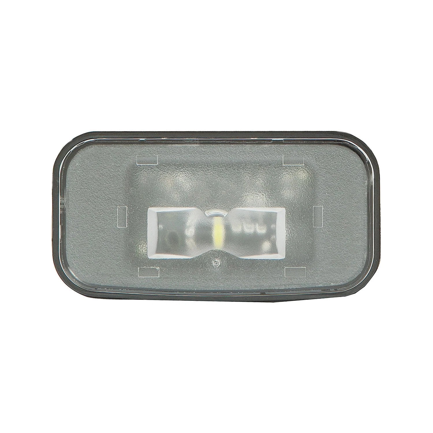 Replacement ABS Driver/Passenger Rear License Plate Light Assembly [2-Pieces]