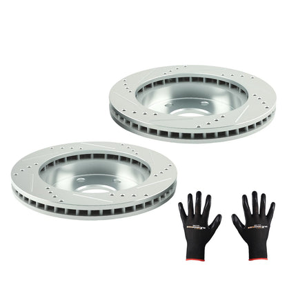 Front Brake Rotors Kit for Cadillac Escalade ESV 2003–2006/EXT 2002–2006