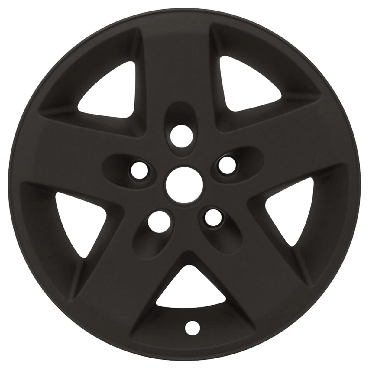 17 Inch Matte Black Wheel Skins for Jeep Wrangler JK (2007–2017)
