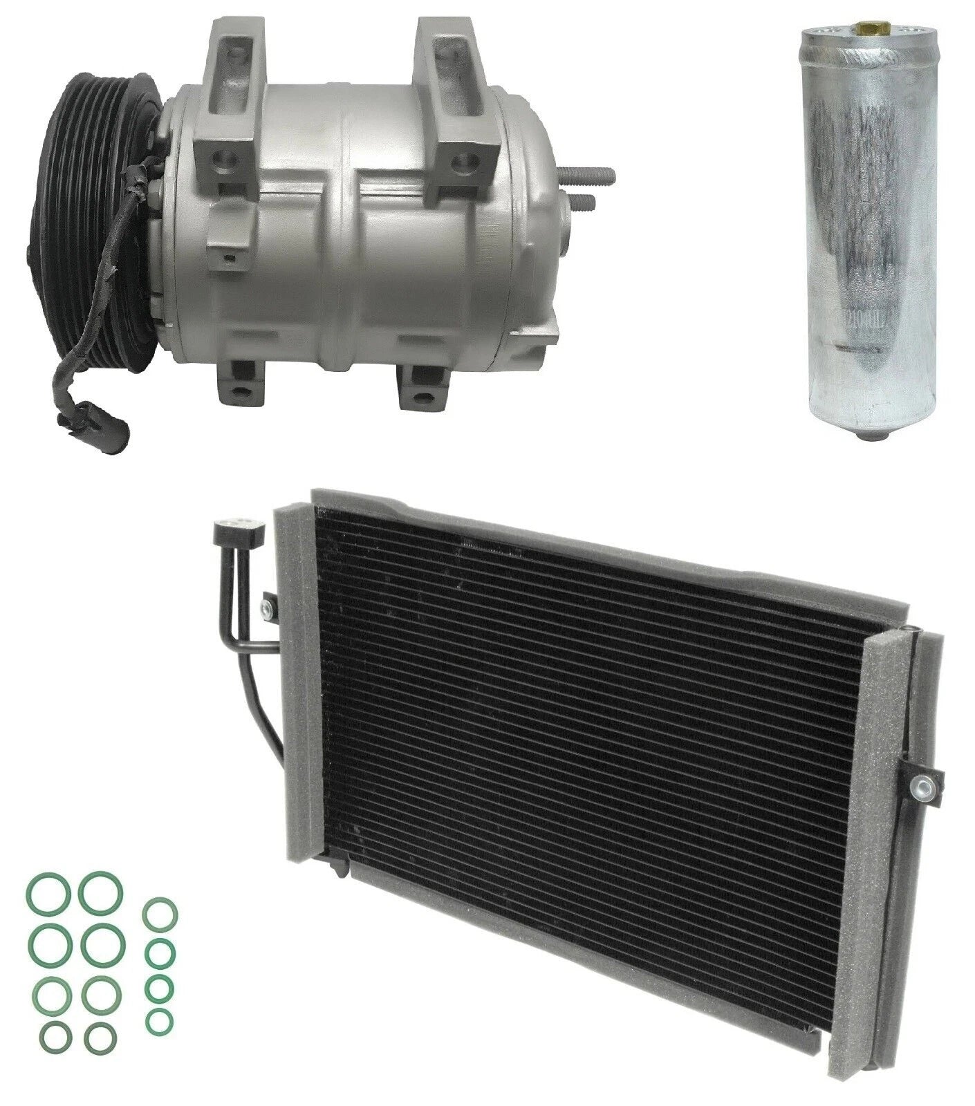 A/C Compressor Kit with Condenser for Volvo V40 1.9L (2000–2004)