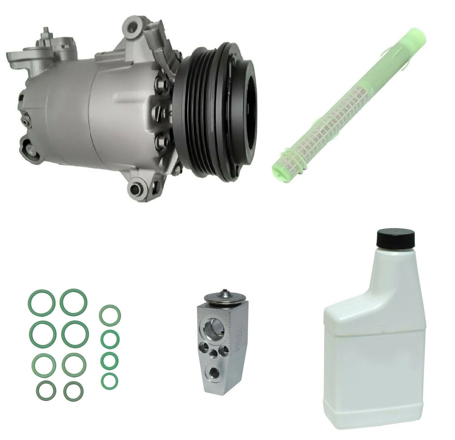 AC Compressor Kit Replacement for Ford Explorer (2002–2005)