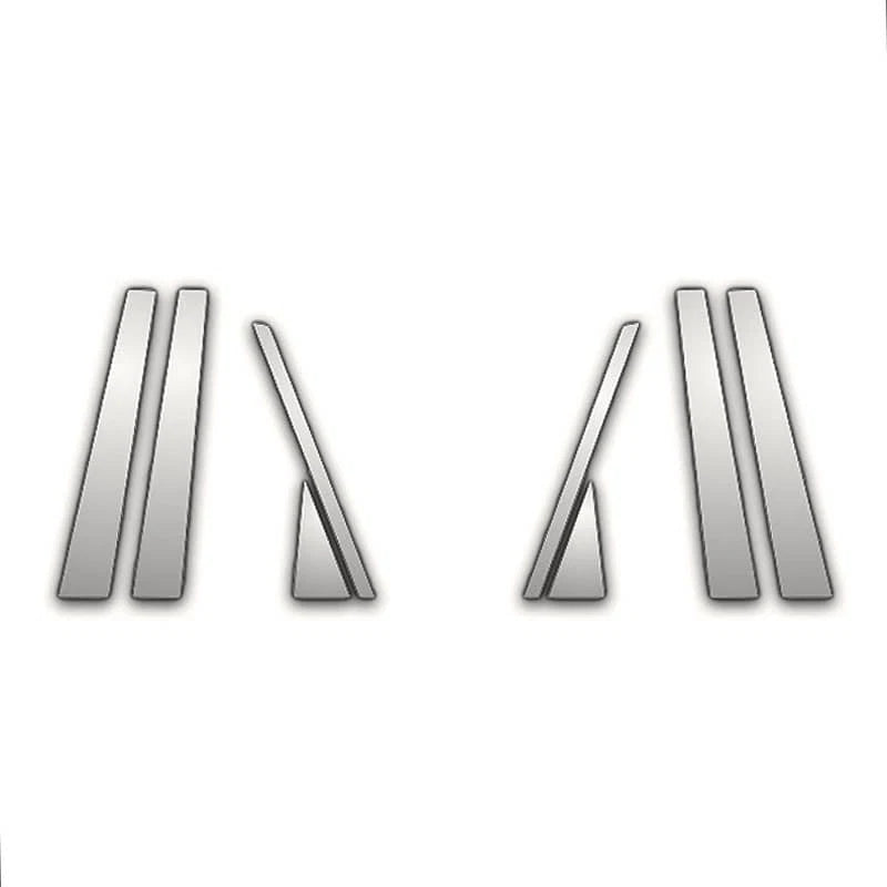 Chrome Pillar Covers 8 Piece Replacement for Hyundai Tucson (2016–2023)