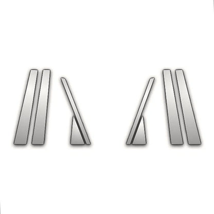 Chrome Pillar Covers 8 Piece Replacement for Hyundai Tucson (2016–2023)
